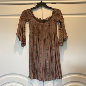 Off the shoulder dress